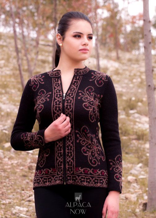 Venus Baby Alpaca Zip Cardigan