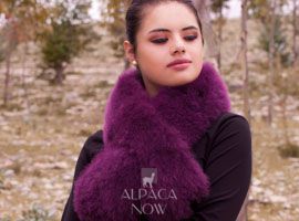 PREMIUM Baby Alpaca Fur Stole