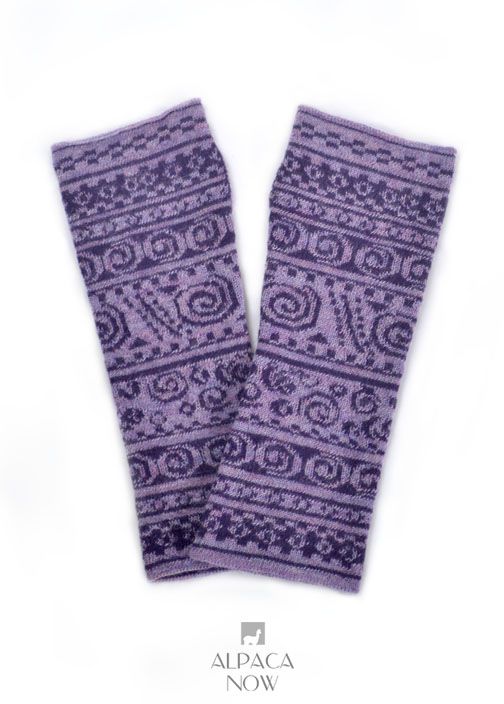 Baby Alpaca Fingerless Gloves Long