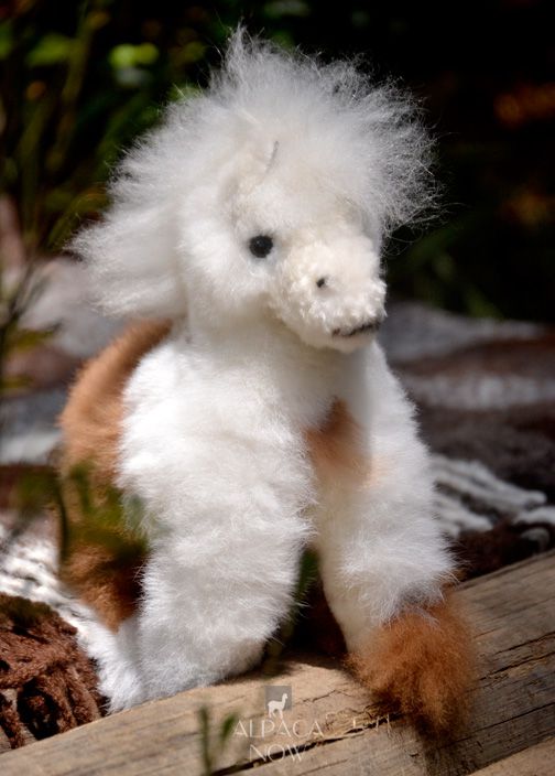 Alpaca Fur - Horse Ornament 12 inches